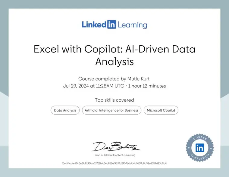 Excel with Copilot: AI-Driven Data Analysis